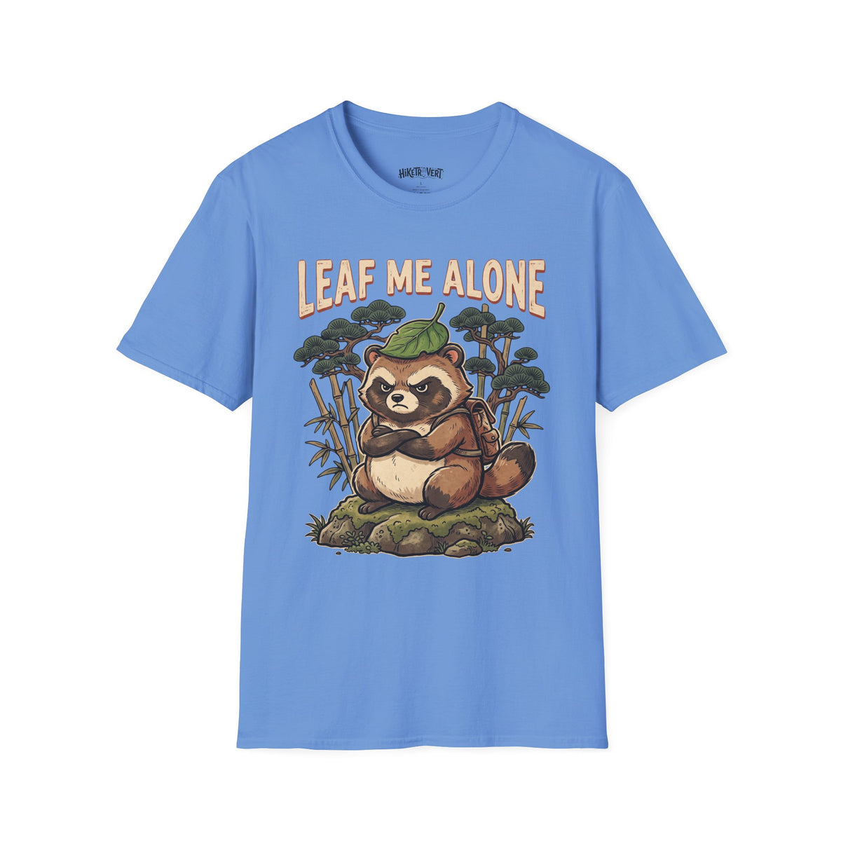 Leaf Me Alone Raccoon Tee