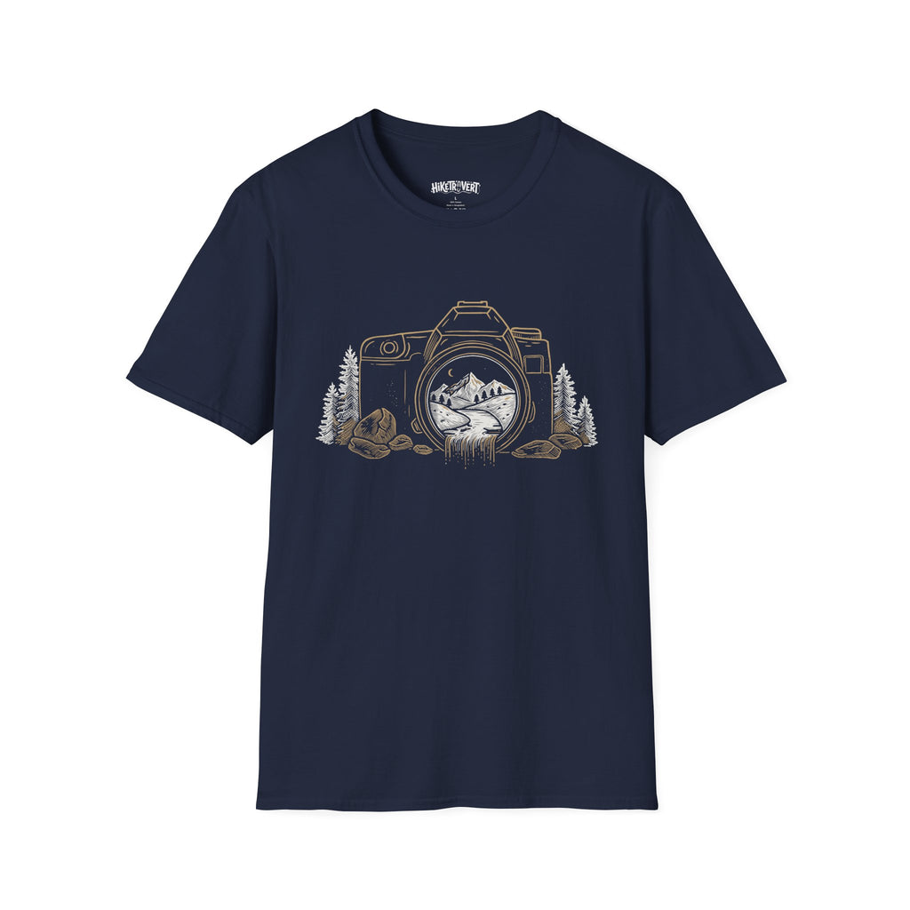 Waterfall Camera Photography T-Shirt