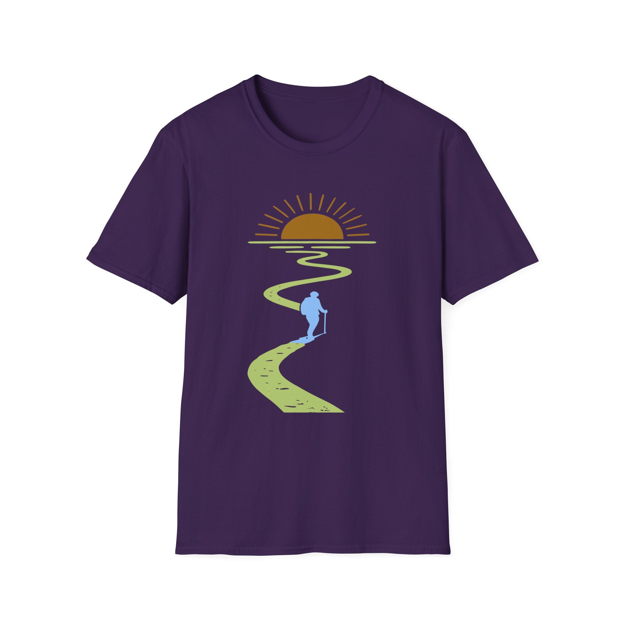 Inspiring Sunrise Hiking Path T-Shirt