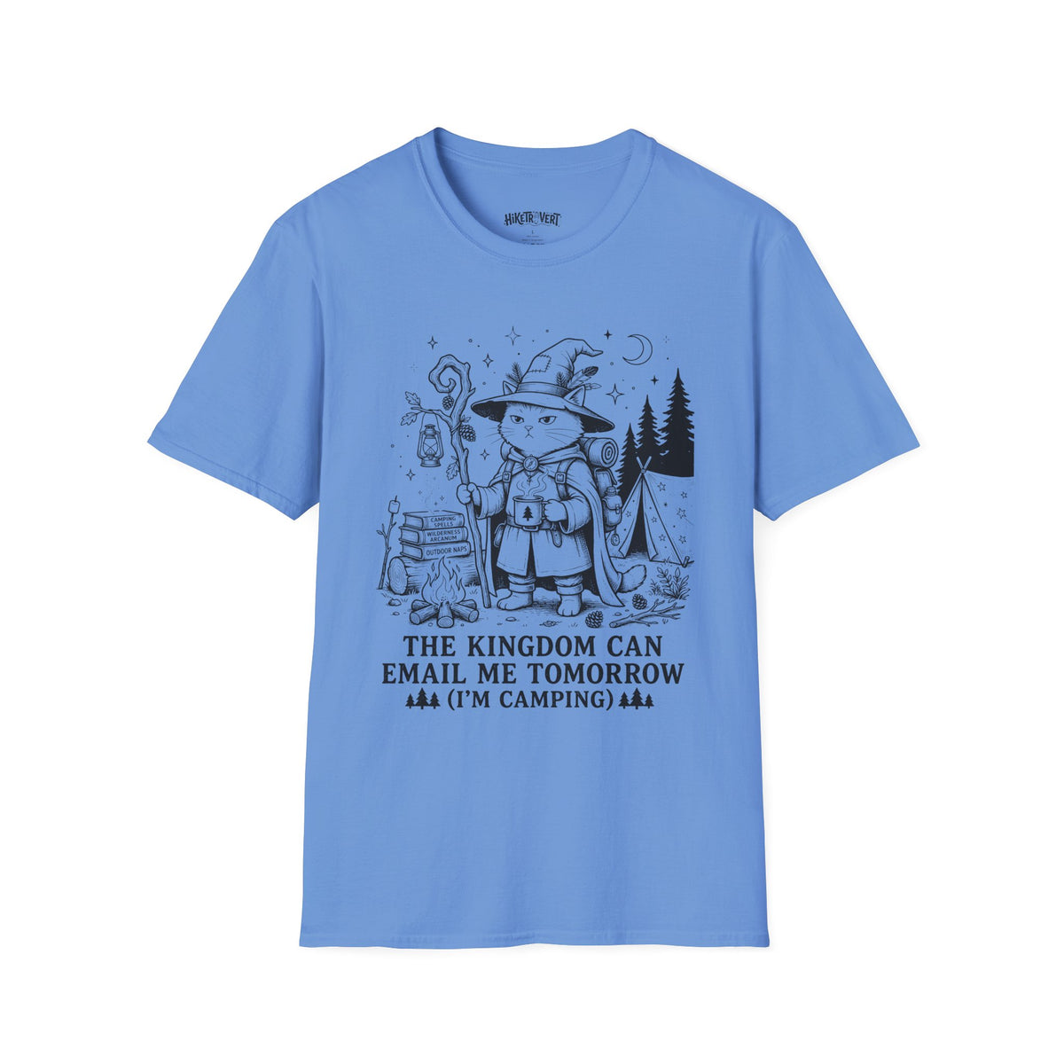 Email Tomorrow Camping Cat Tee