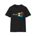 City vs Nature Guitar Reflection T-Shirt