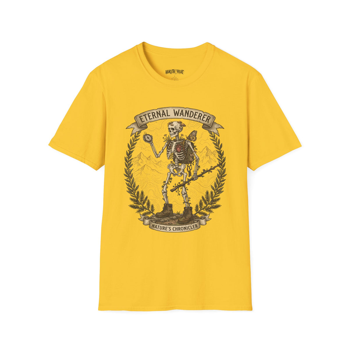 Eternal Wanderer Skeleton Nature’s Chronicles T-Shirt