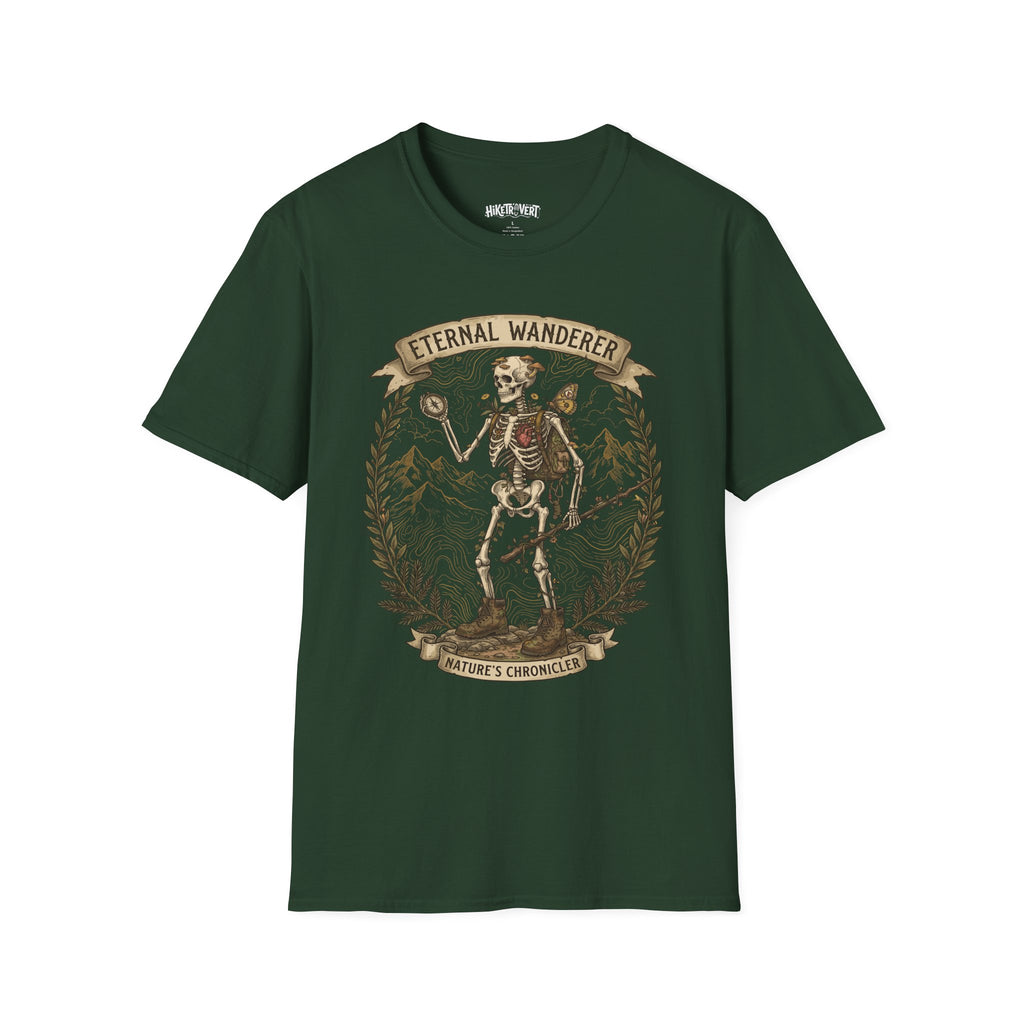 Eternal Wanderer Skeleton Nature’s Chronicles T-Shirt