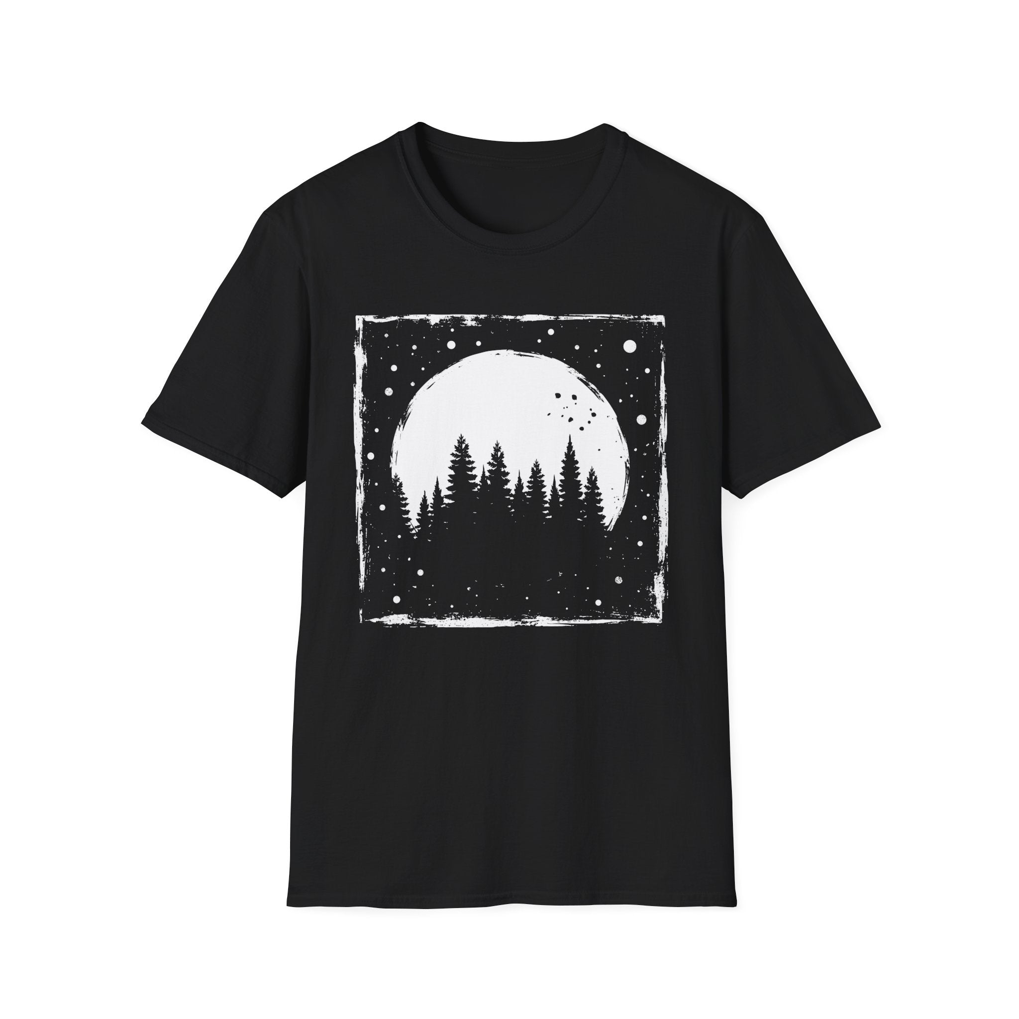 Rustic Moonlit Forest T-Shirt