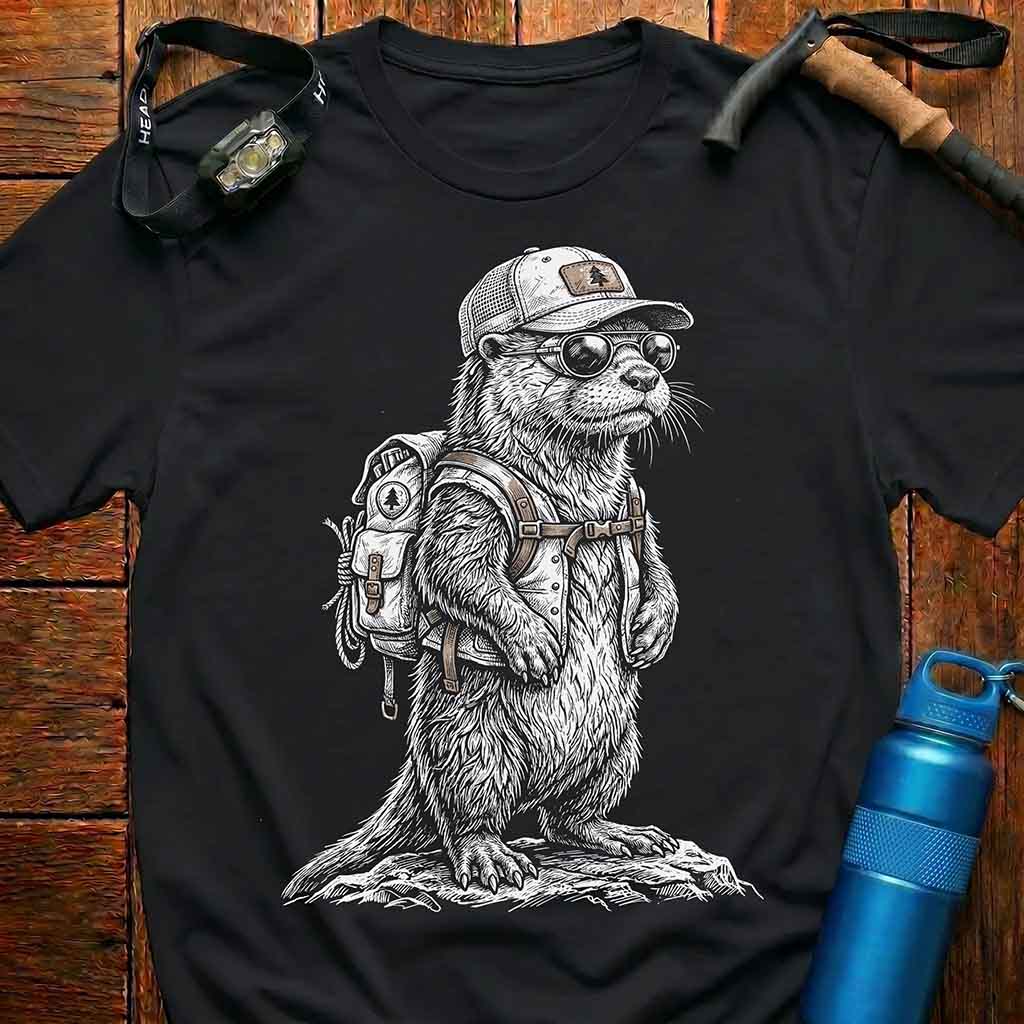 Otter Adventure Hiking T-Shirt