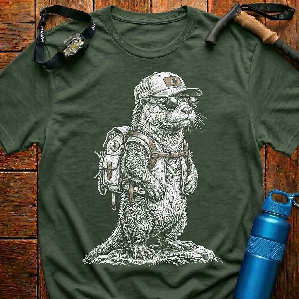 Otter Adventure Hiking T-Shirt