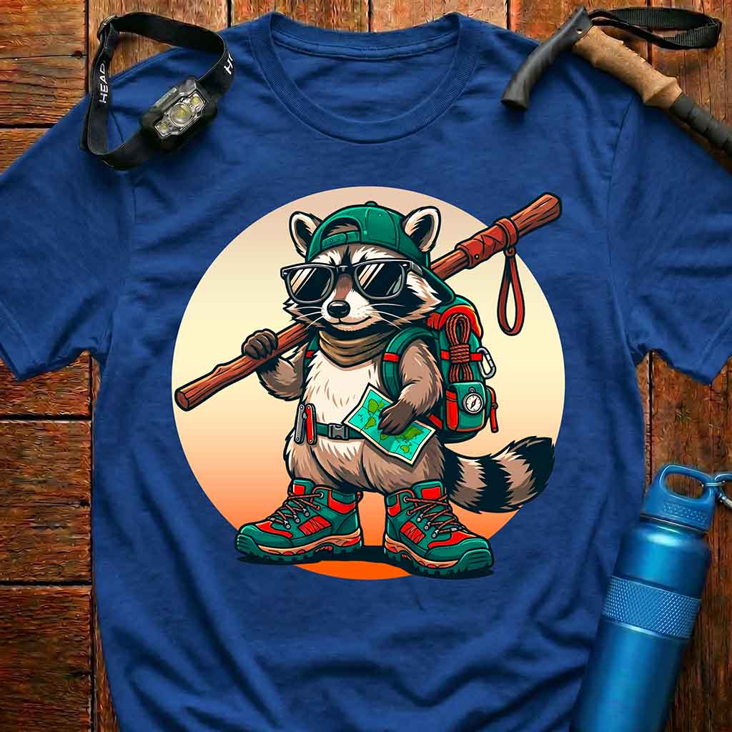 Raccoon Adventure Hiker T-Shirt