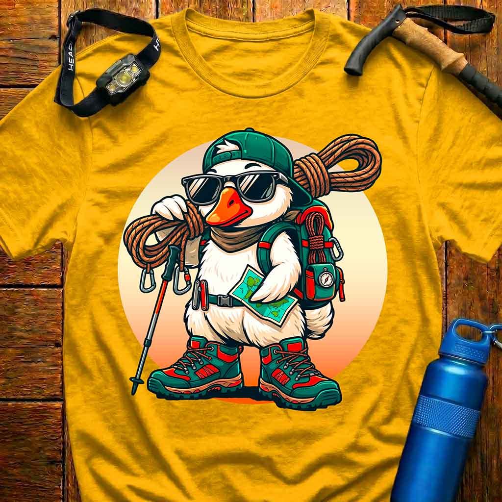 Duck Adventurer  Hiking T-Shirt