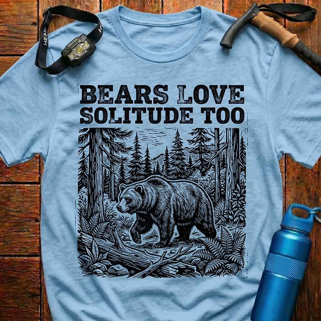 Bears Love Solitude Too T-Shirt
