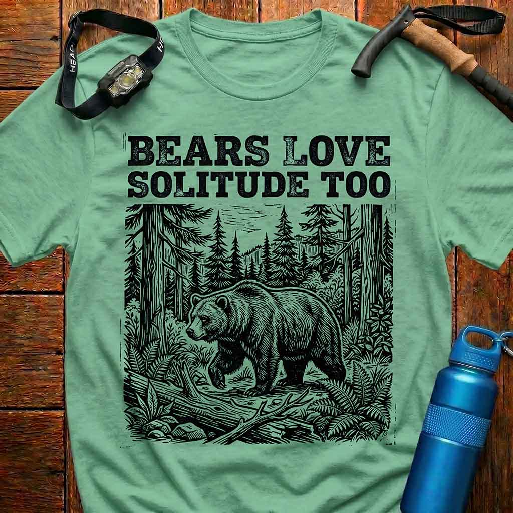 Bears Love Solitude Too T-Shirt