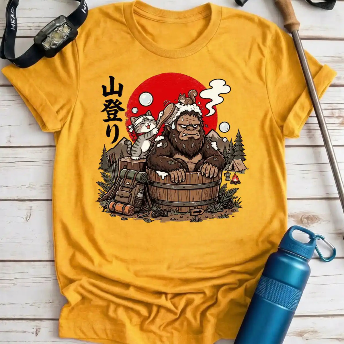 Bigfoot Woodland Bath Tee