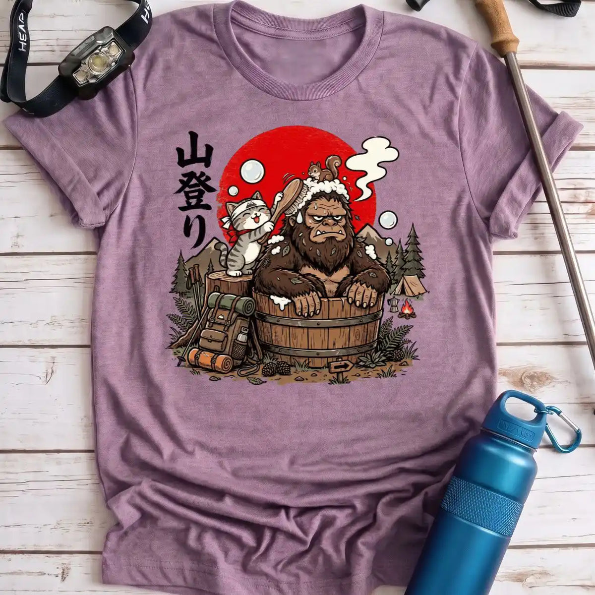Bigfoot Woodland Bath Tee