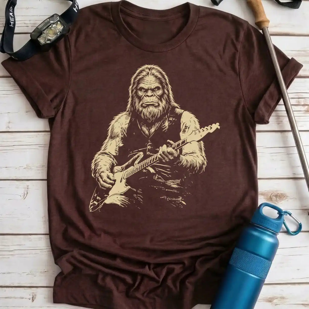 Bigfoot Guitar Tee