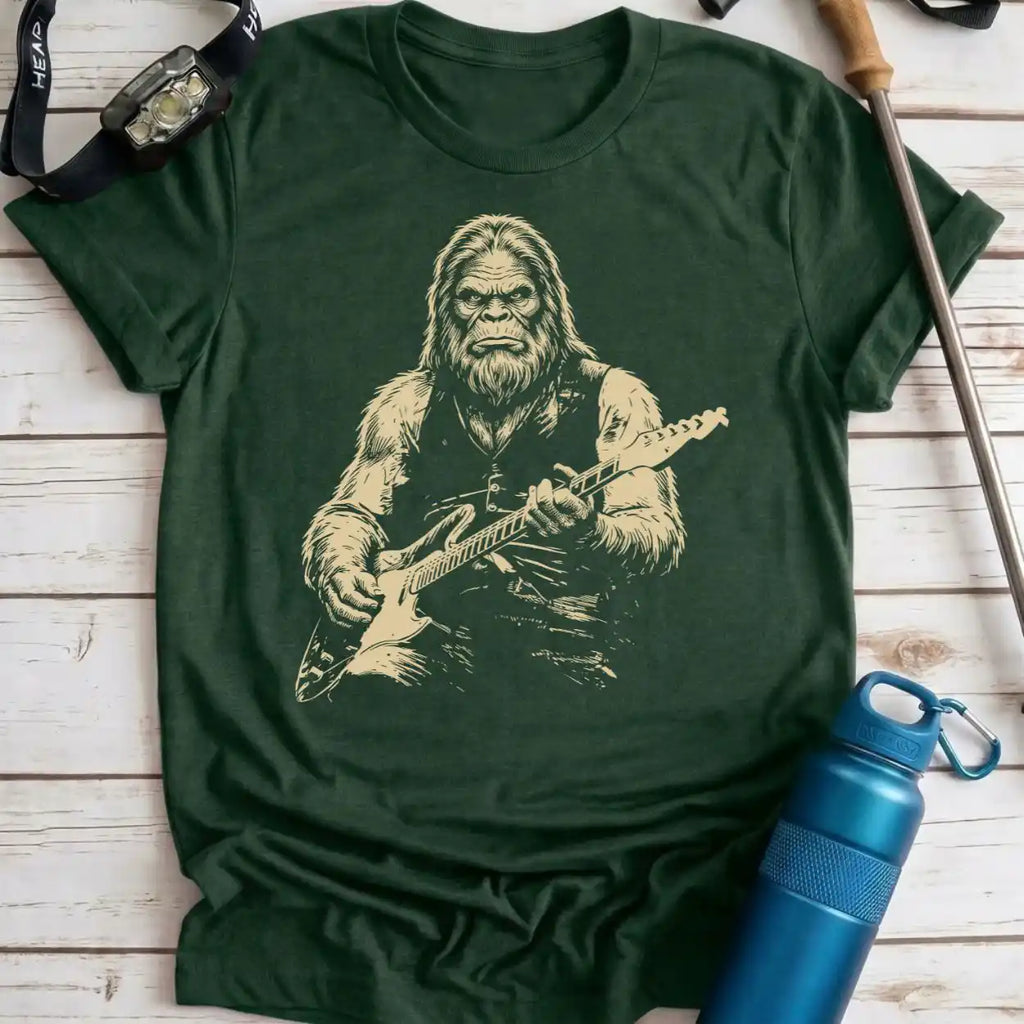 Bigfoot Guitar Tee