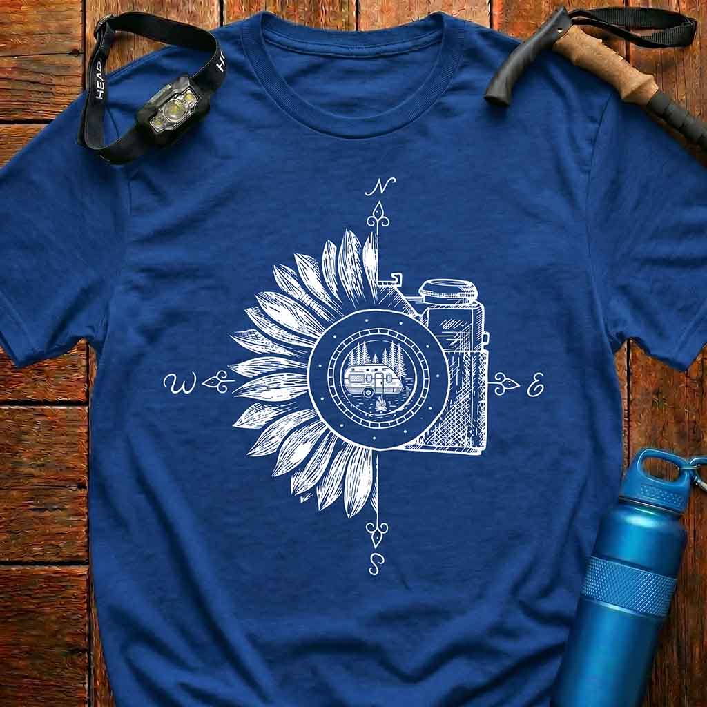 Camera Sunflower T-Shirt