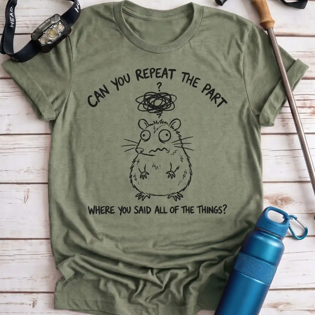 Repeat That Opossum Tee