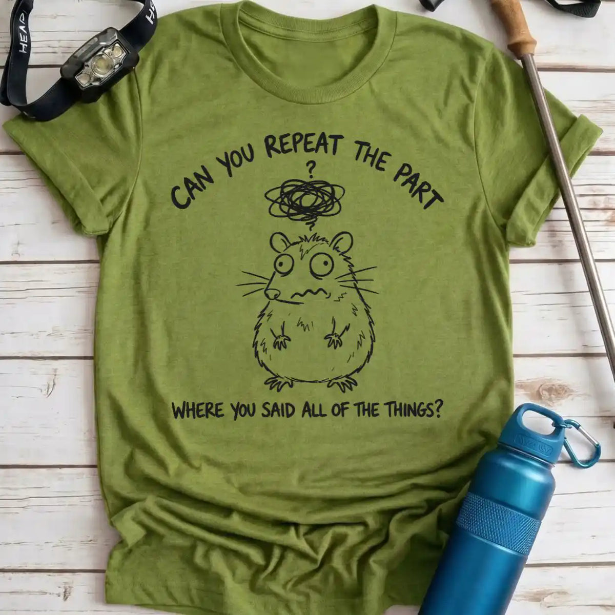 Repeat That Opossum Tee