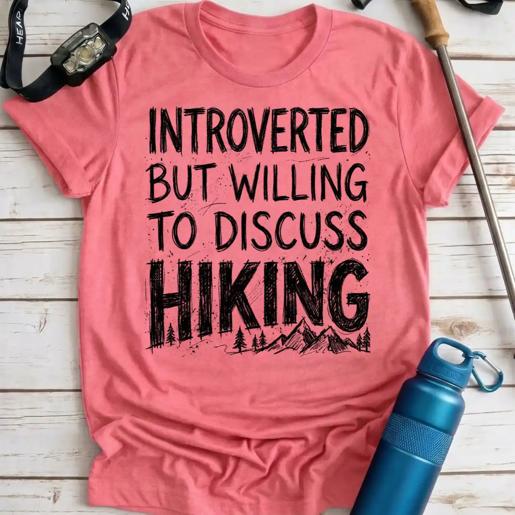 Introvert Hiking Talk Tee