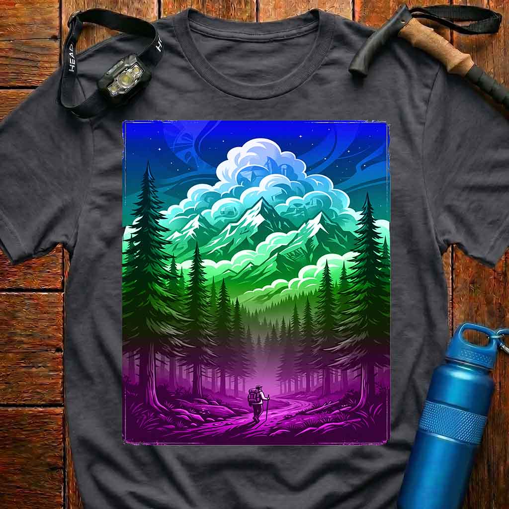 Dreamy Mountain Hiking Adventure T-shirt