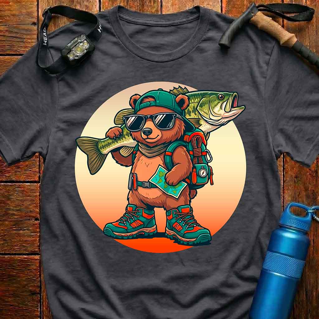 Epic Fishing Bear T-Shirt