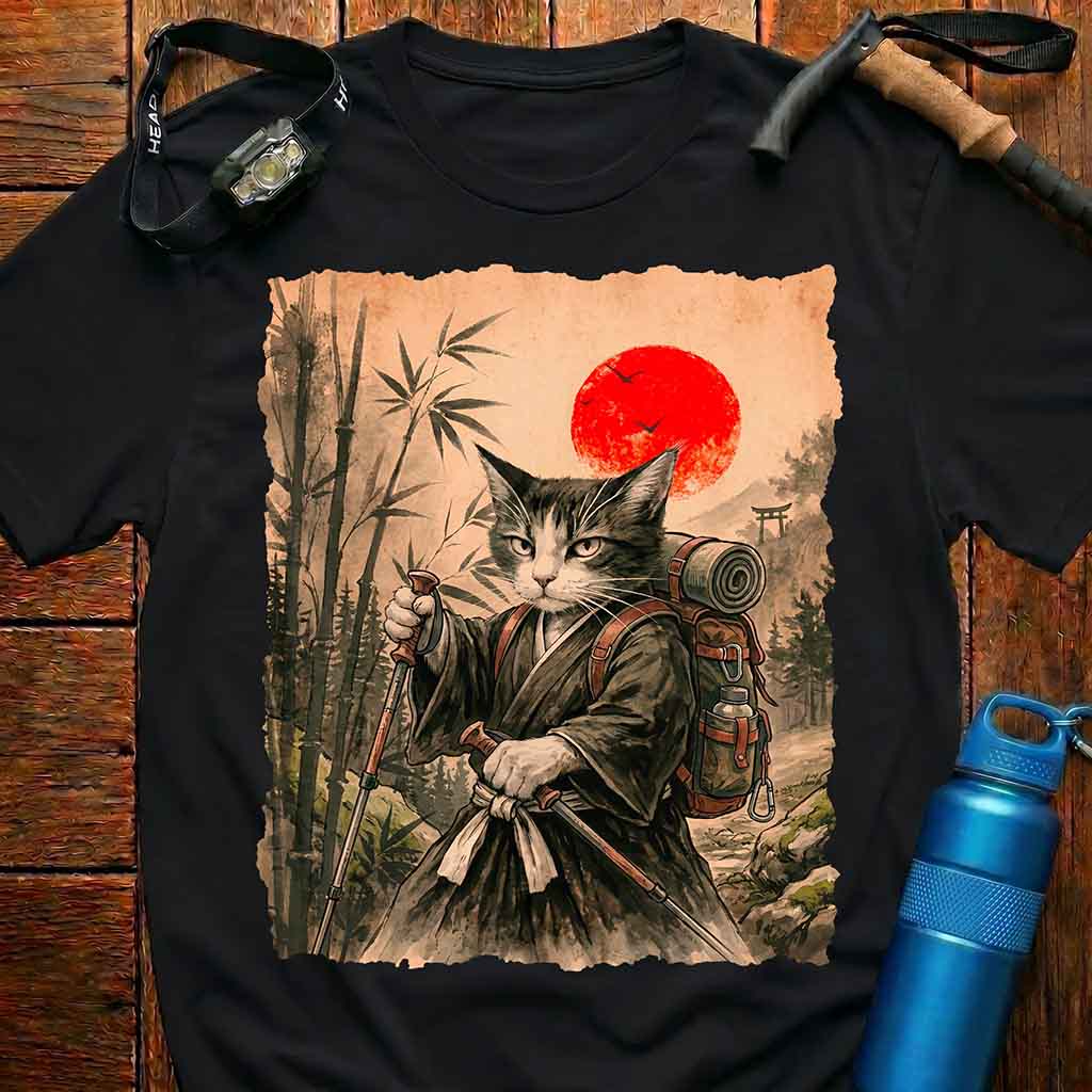 Epic Zen Cat Hiker T-Shirt
