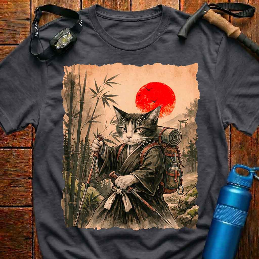 Epic Zen Cat Hiker T-Shirt