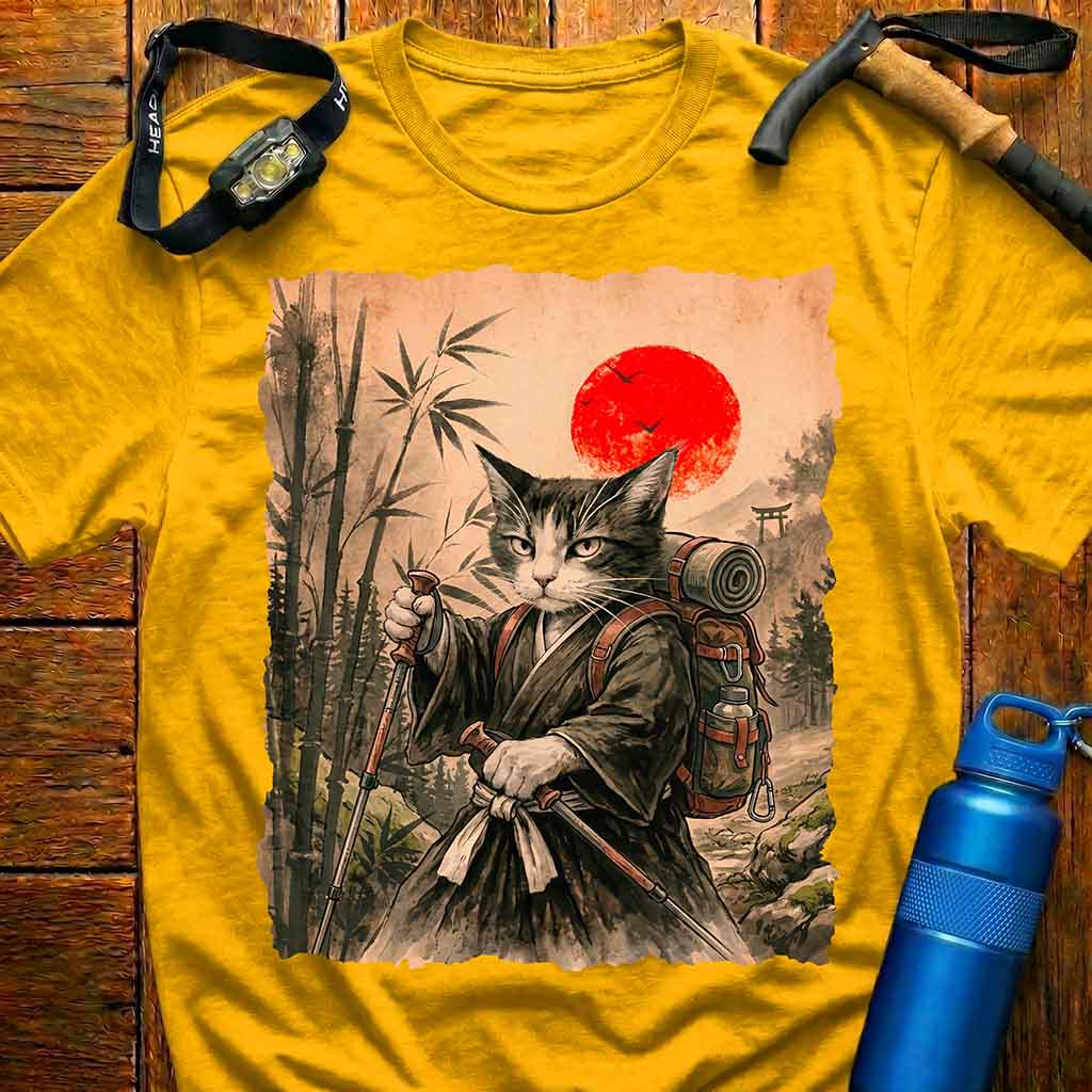 Epic Zen Cat Hiker T-Shirt