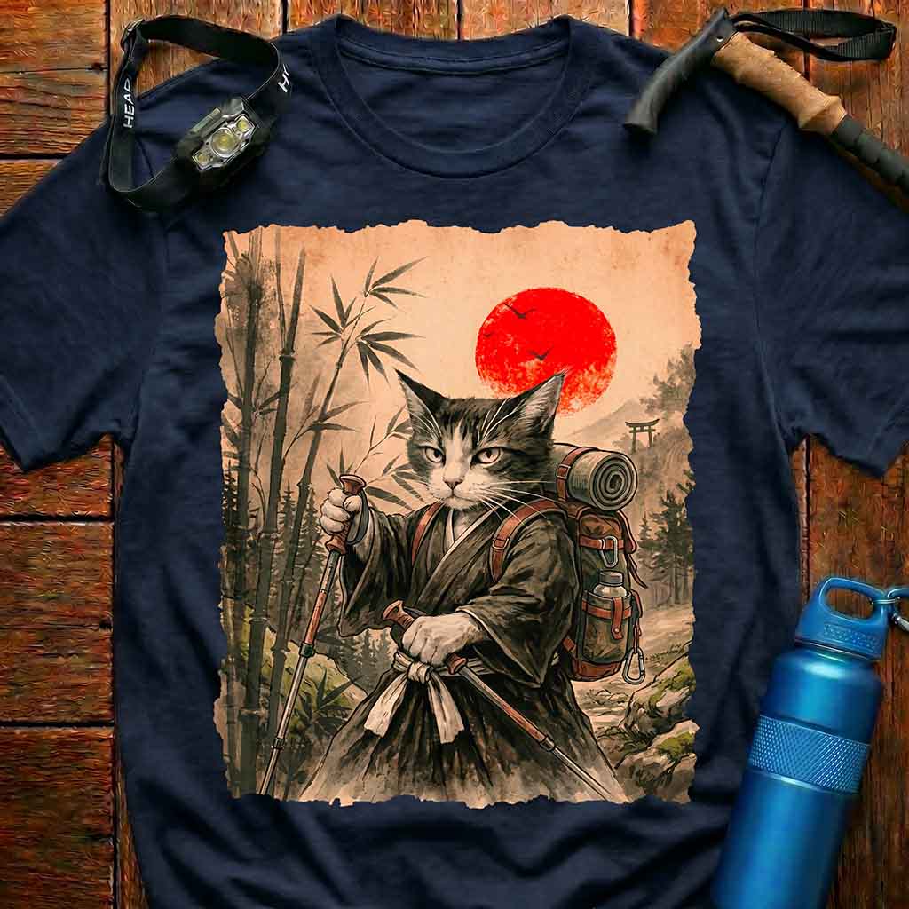 Epic Zen Cat Hiker T-Shirt