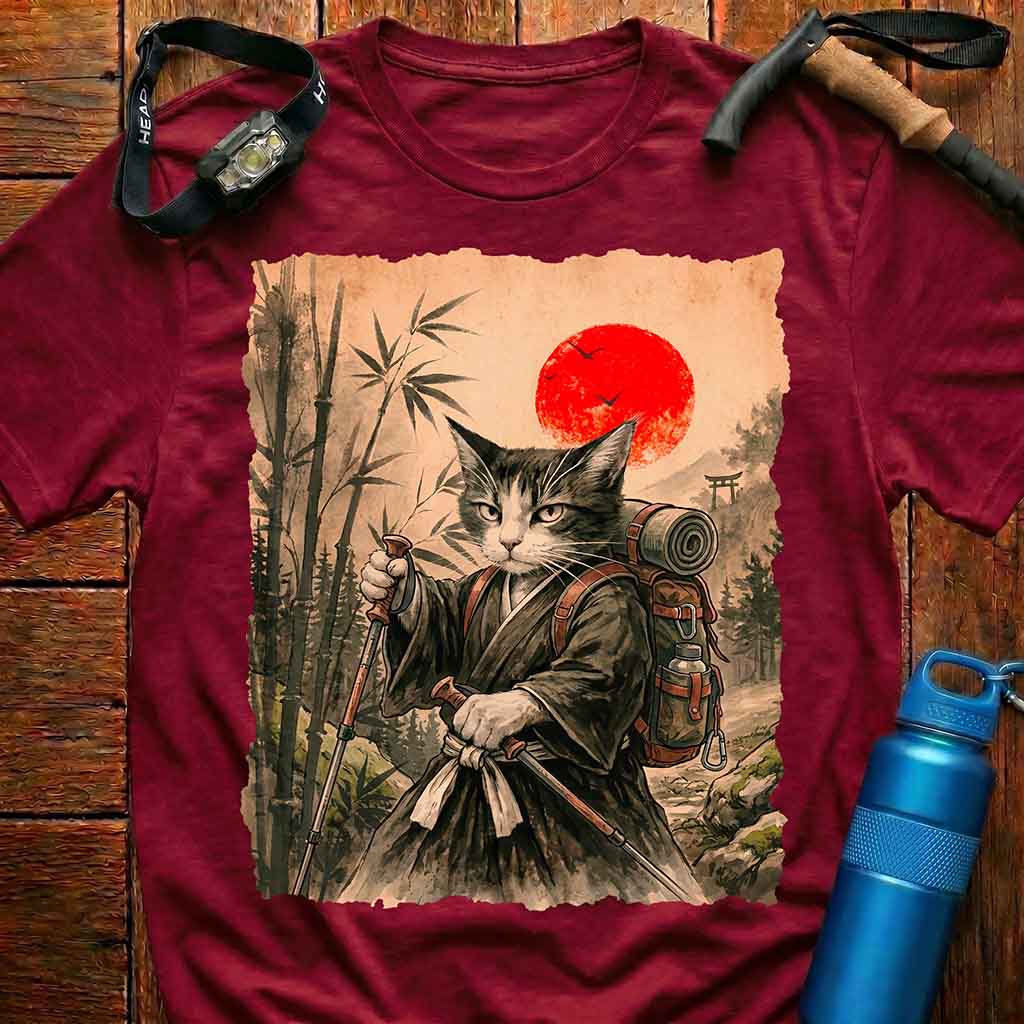 Epic Zen Cat Hiker T-Shirt