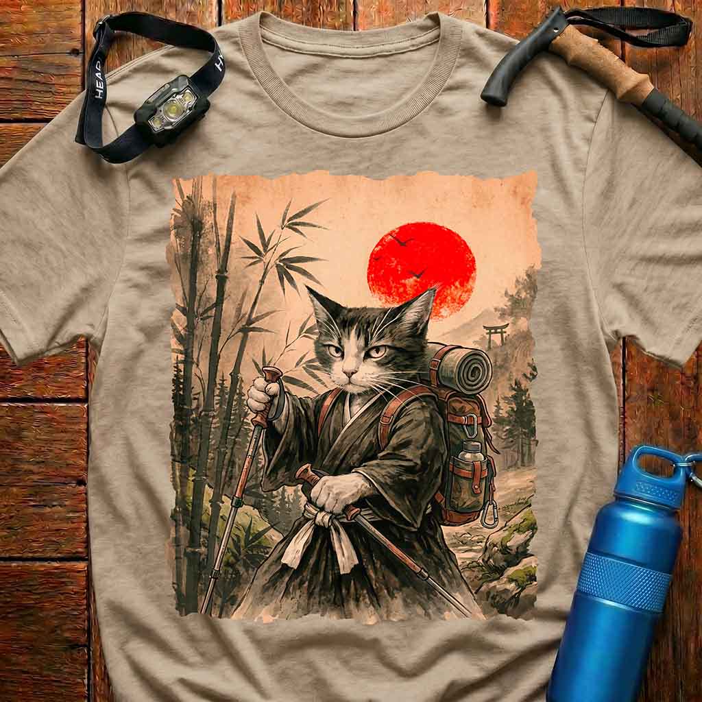 Epic Zen Cat Hiker T-Shirt