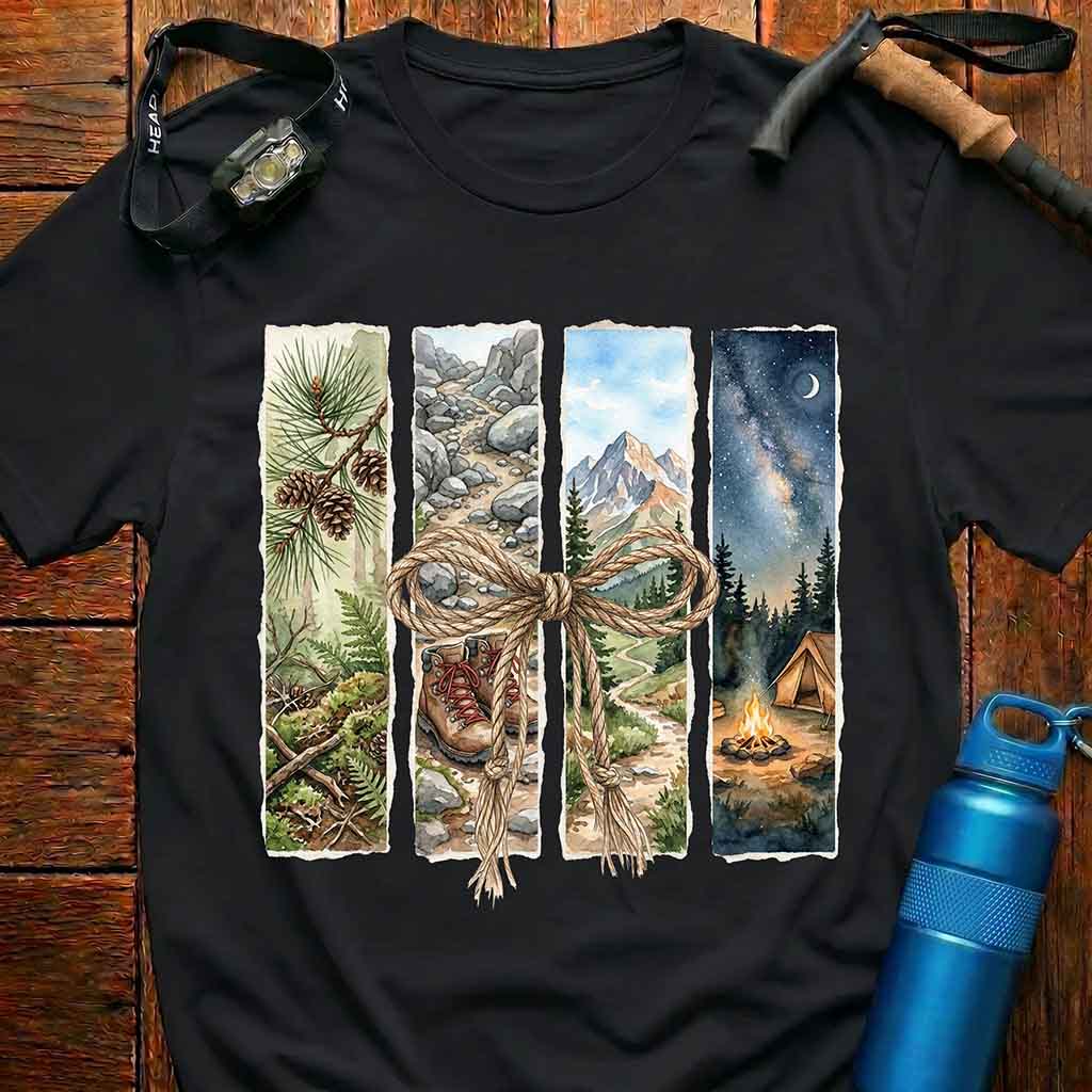 Explore Nature Adventure Art T-shirt