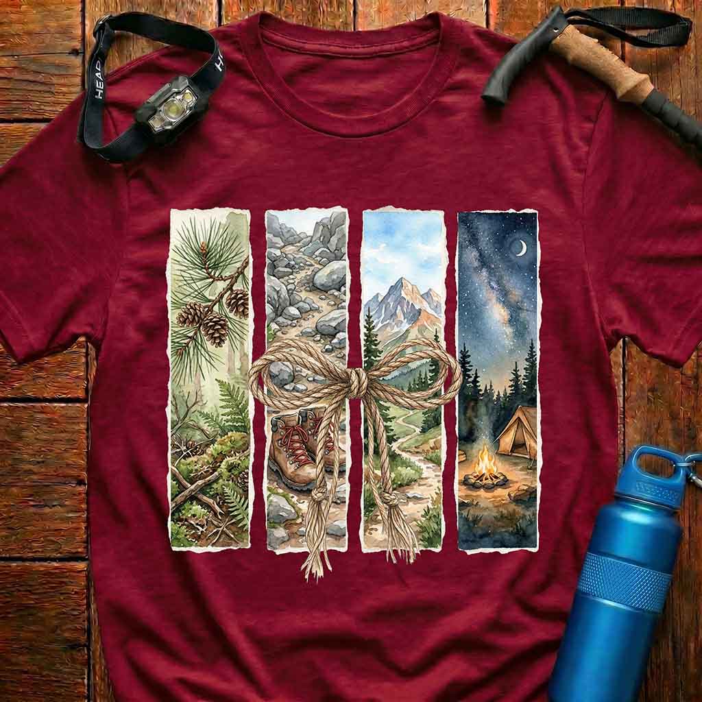 Explore Nature Adventure Art T-shirt