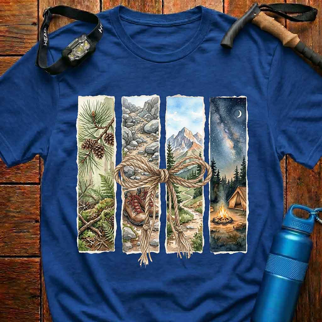 Explore Nature Adventure Art T-shirt