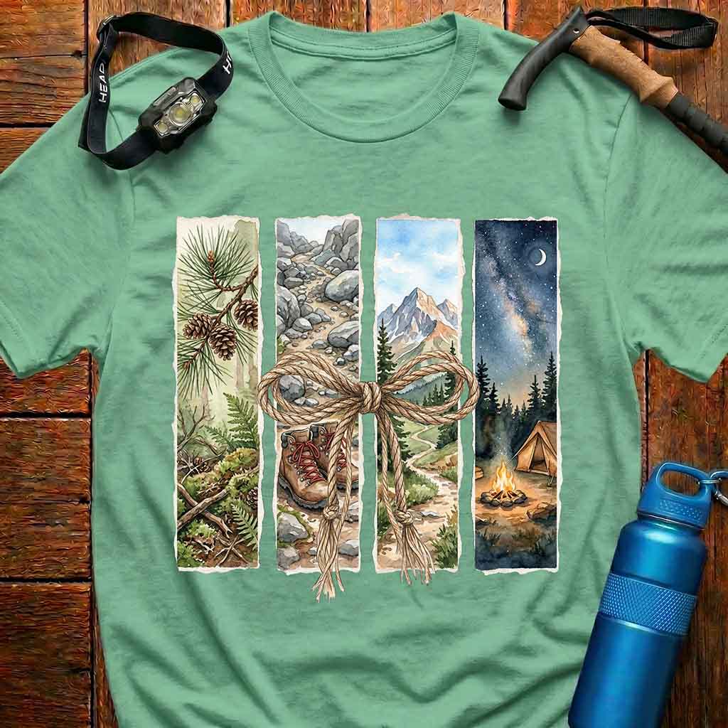 Explore Nature Adventure Art T-shirt