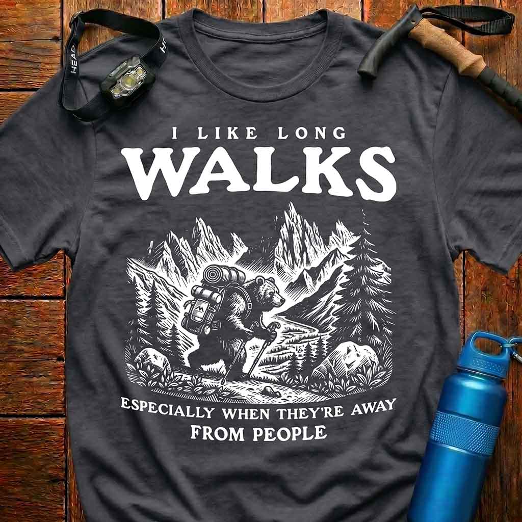 Funny Introvert Hiker T-Shirt