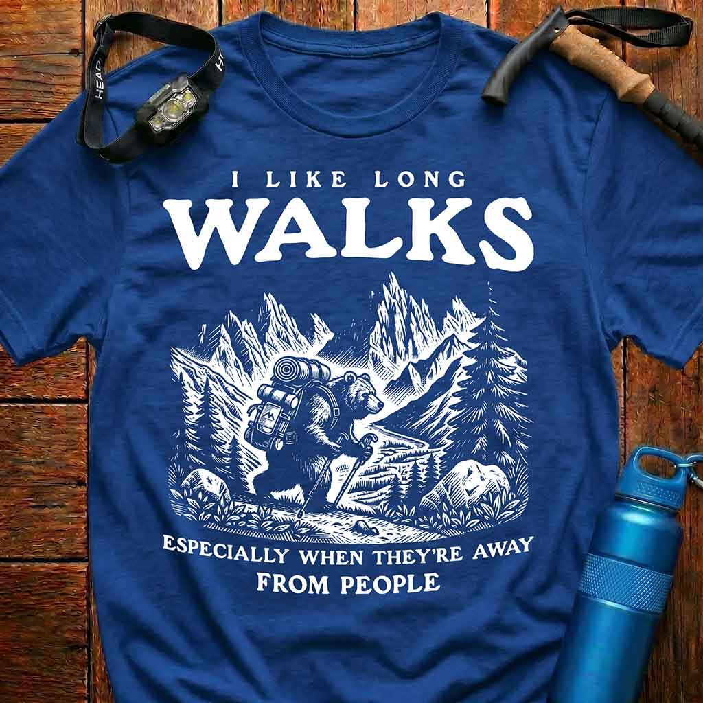 Funny Introvert Hiker T-Shirt
