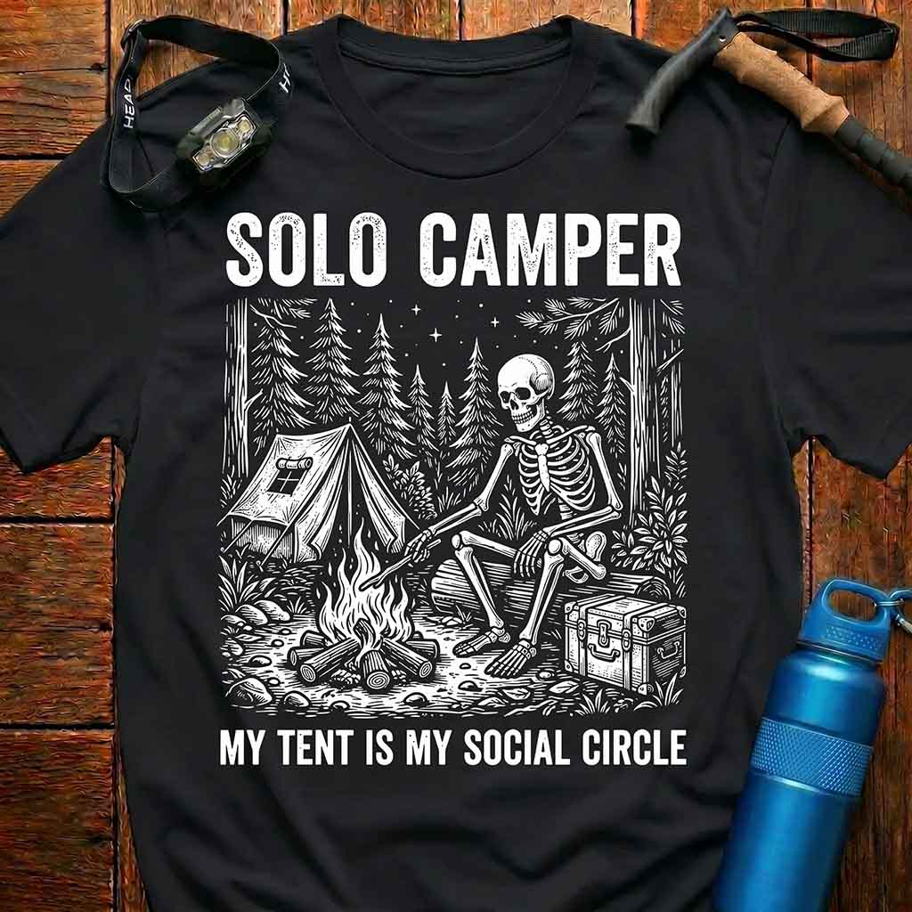 Hilarious Solo Camper T-Shirt