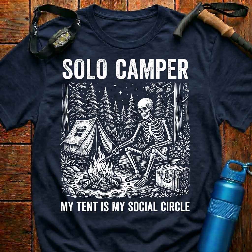 Hilarious Solo Camper T-Shirt