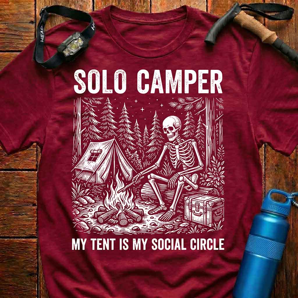 Hilarious Solo Camper T-Shirt