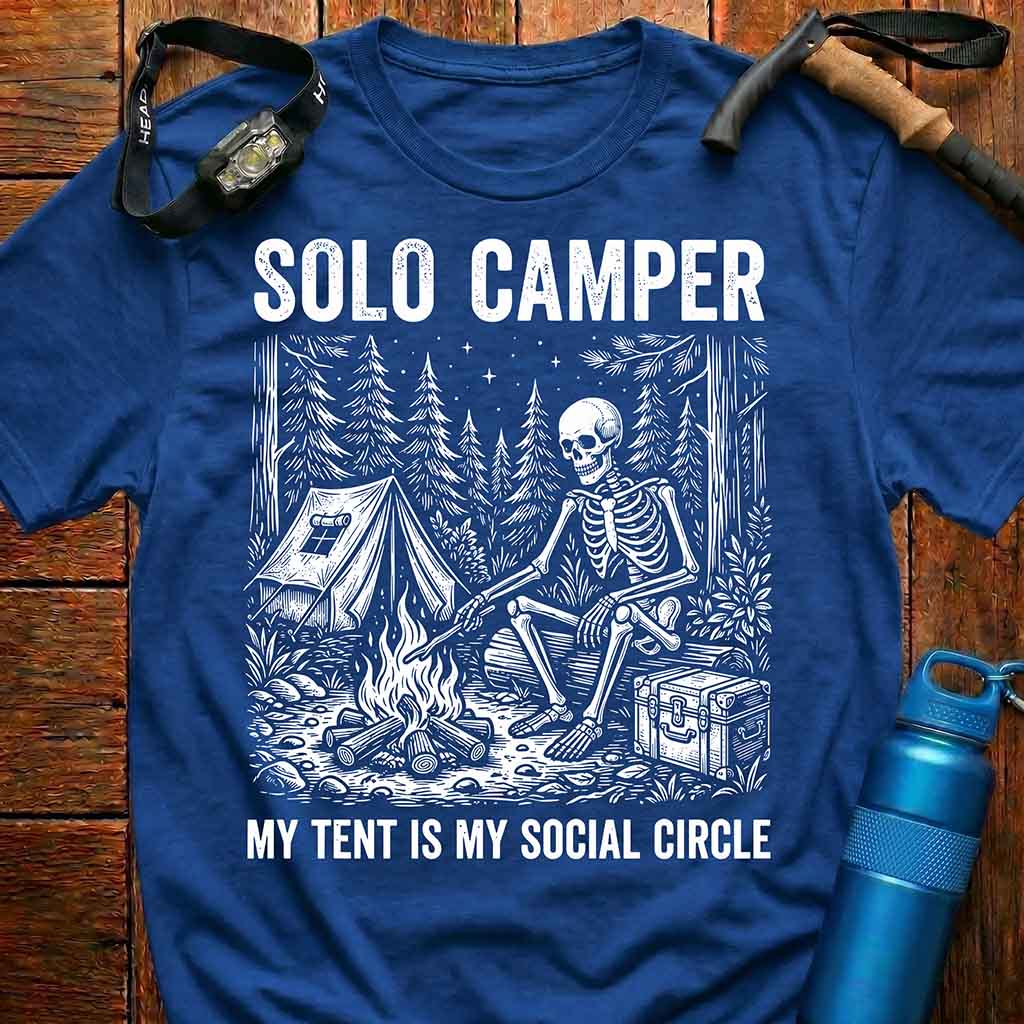 Hilarious Solo Camper T-Shirt