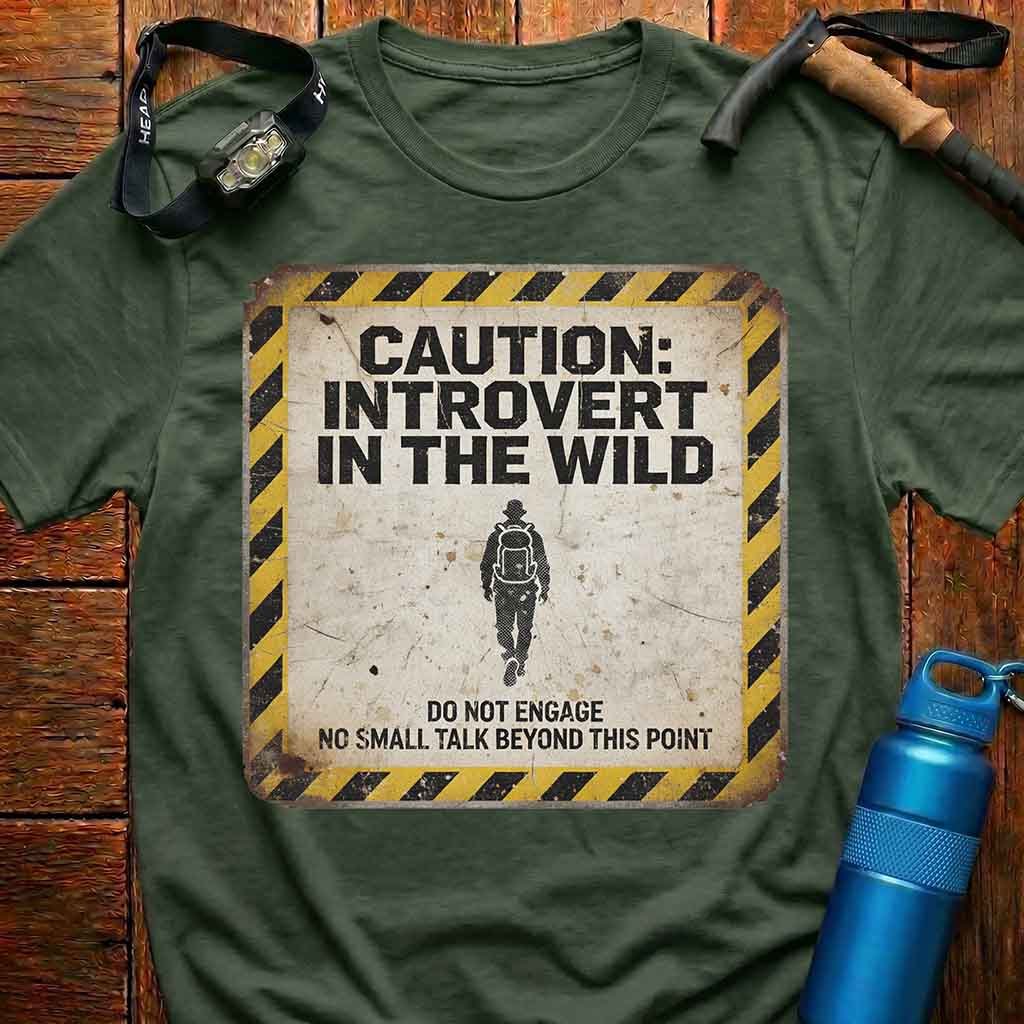 Introvert in the Wild T-Shirt