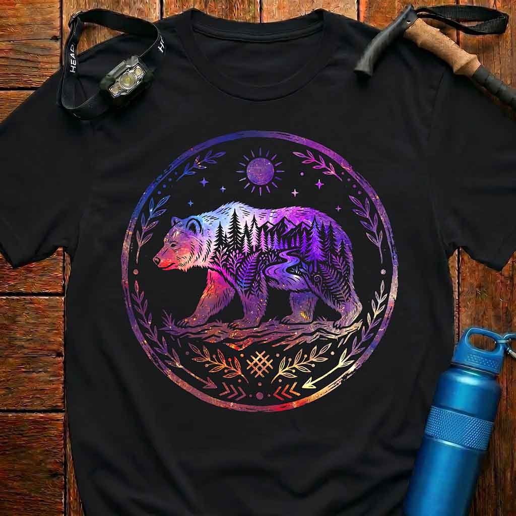 Majestic Forest Bear T-Shirt