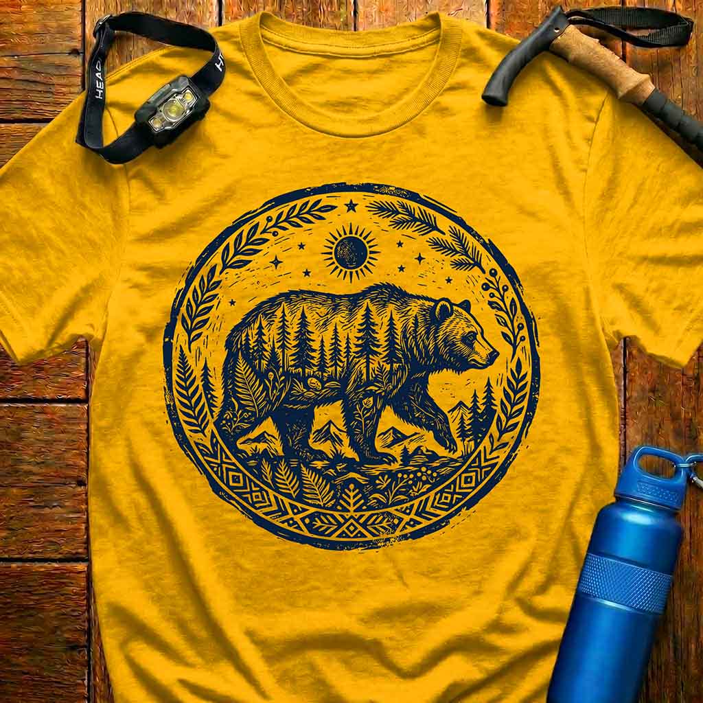 Majestic Forest Bear T-Shirt