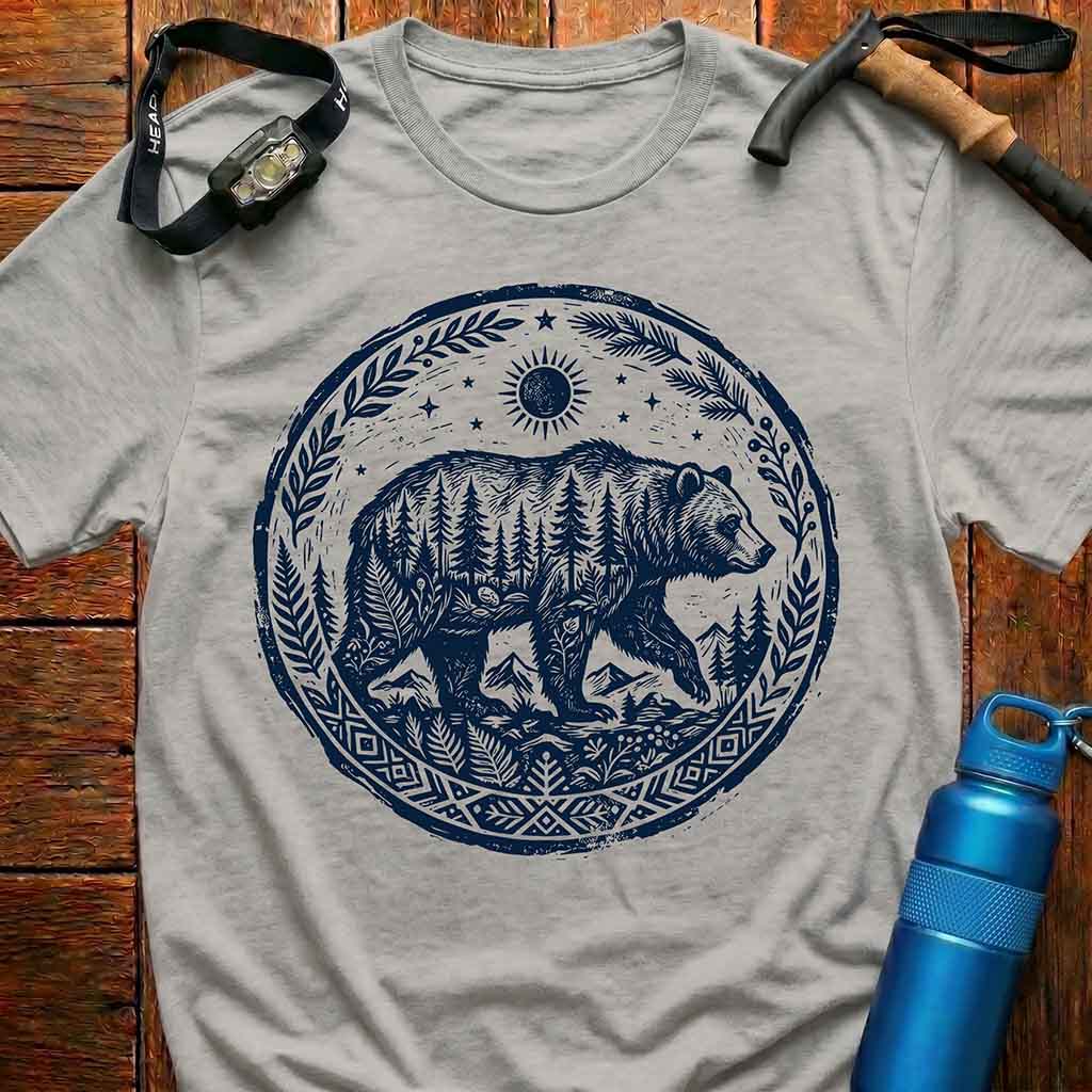 Majestic Forest Bear T-Shirt