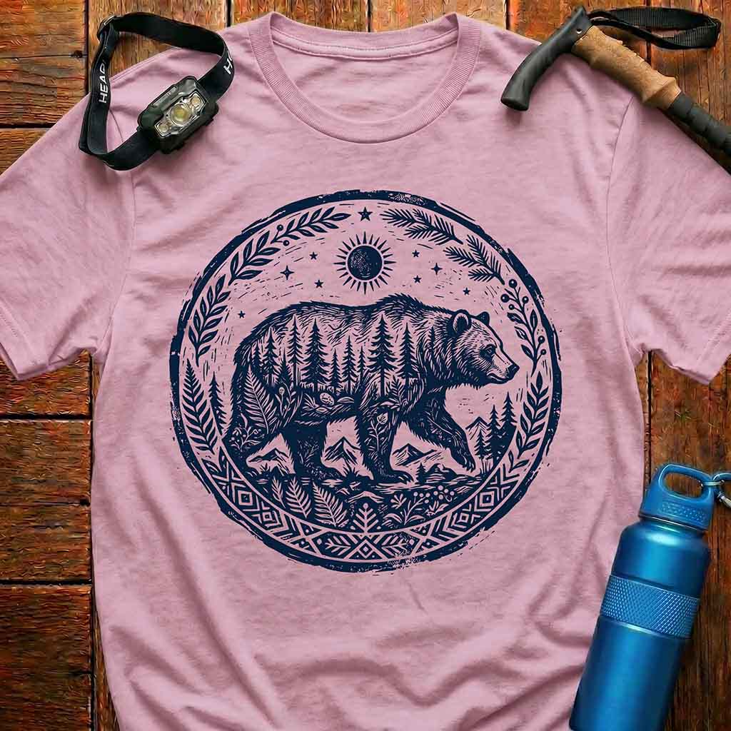 Majestic Forest Bear T-Shirt