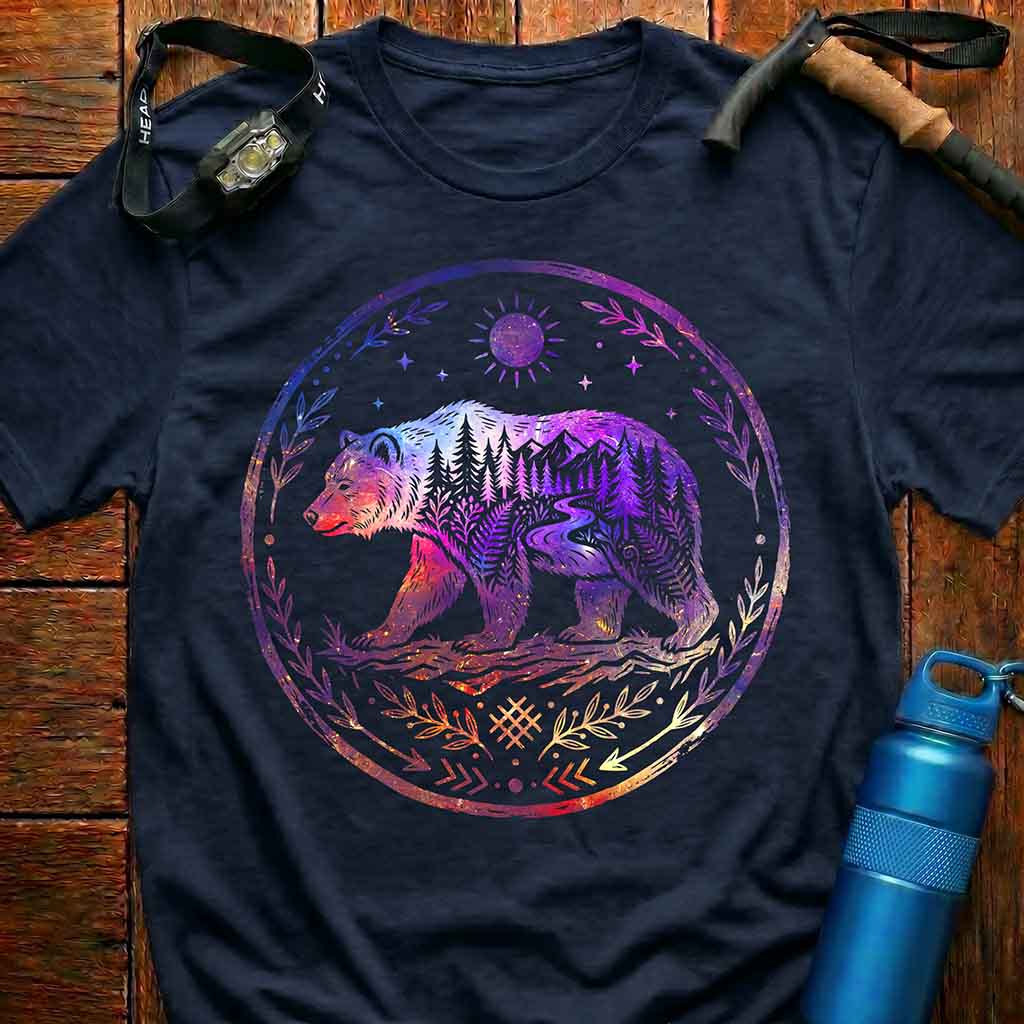 Majestic Forest Bear T-Shirt