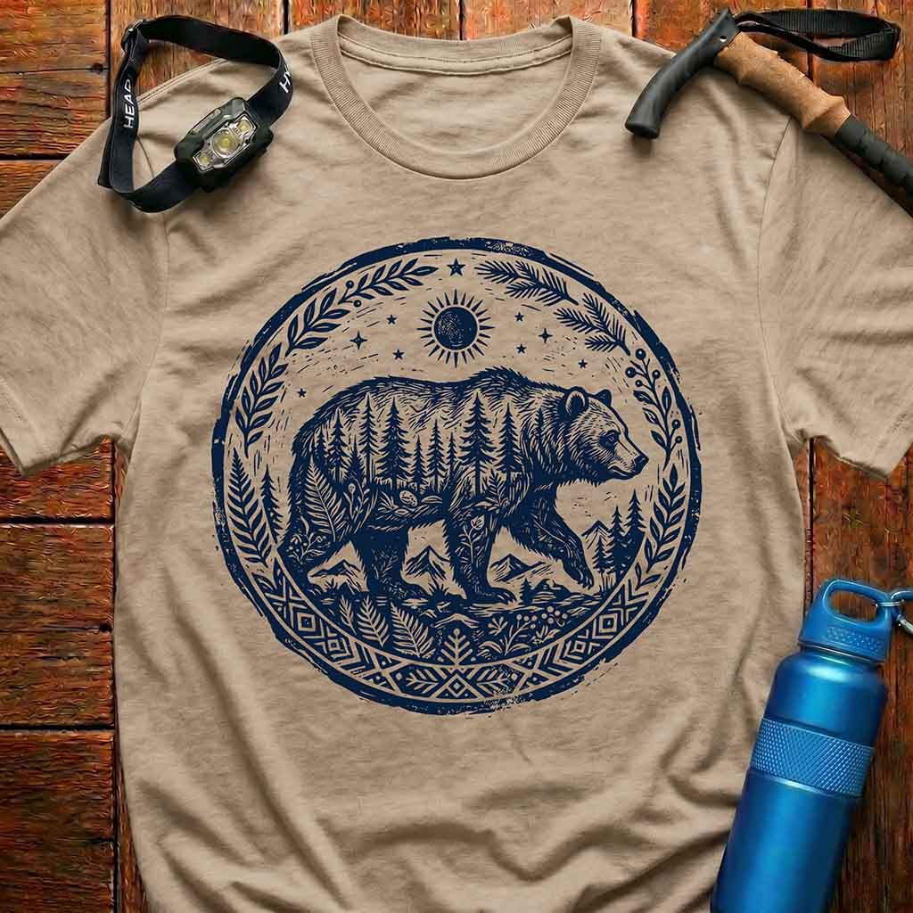 Majestic Forest Bear T-Shirt