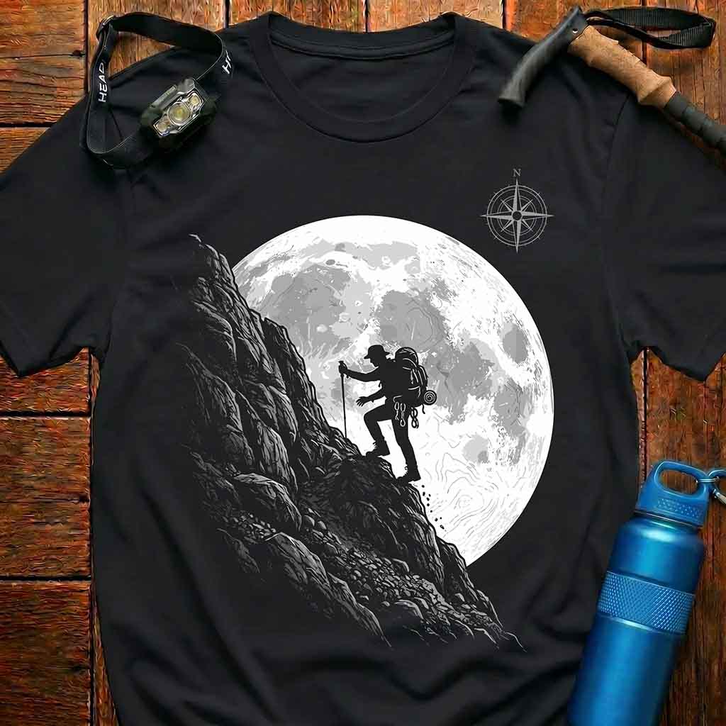 Moonlight Mountain Hiker T-Shirt