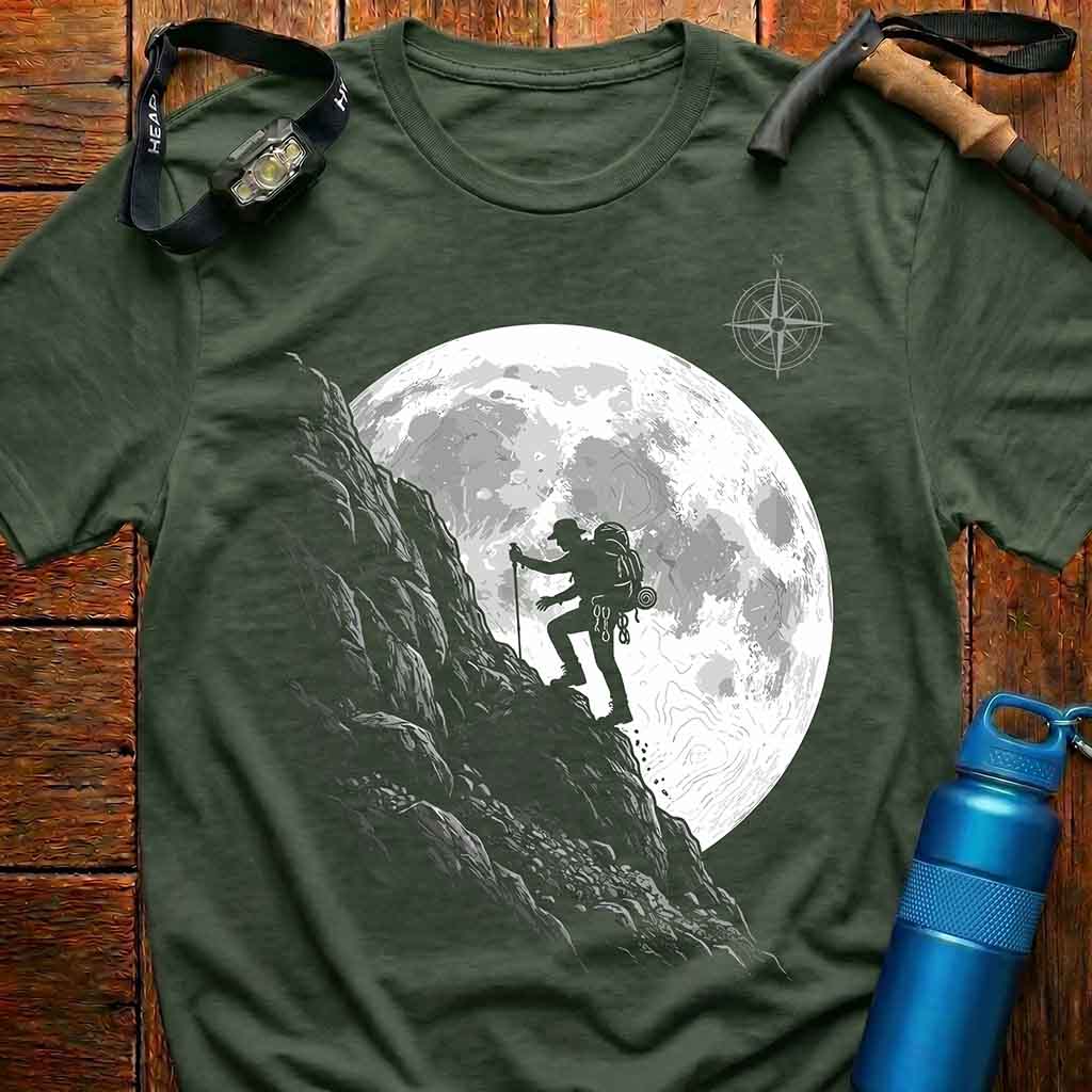 Moonlight Mountain Hiker T-Shirt