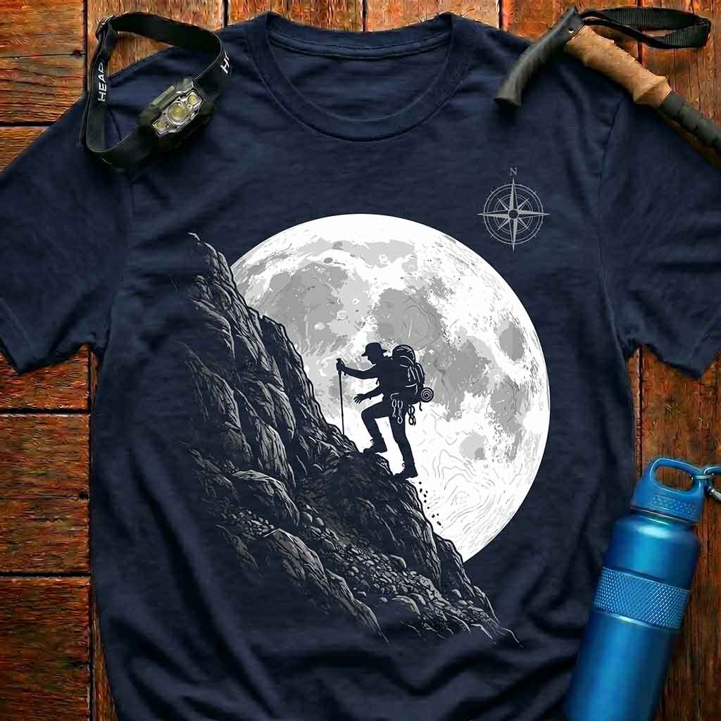 Moonlight Mountain Hiker T-Shirt